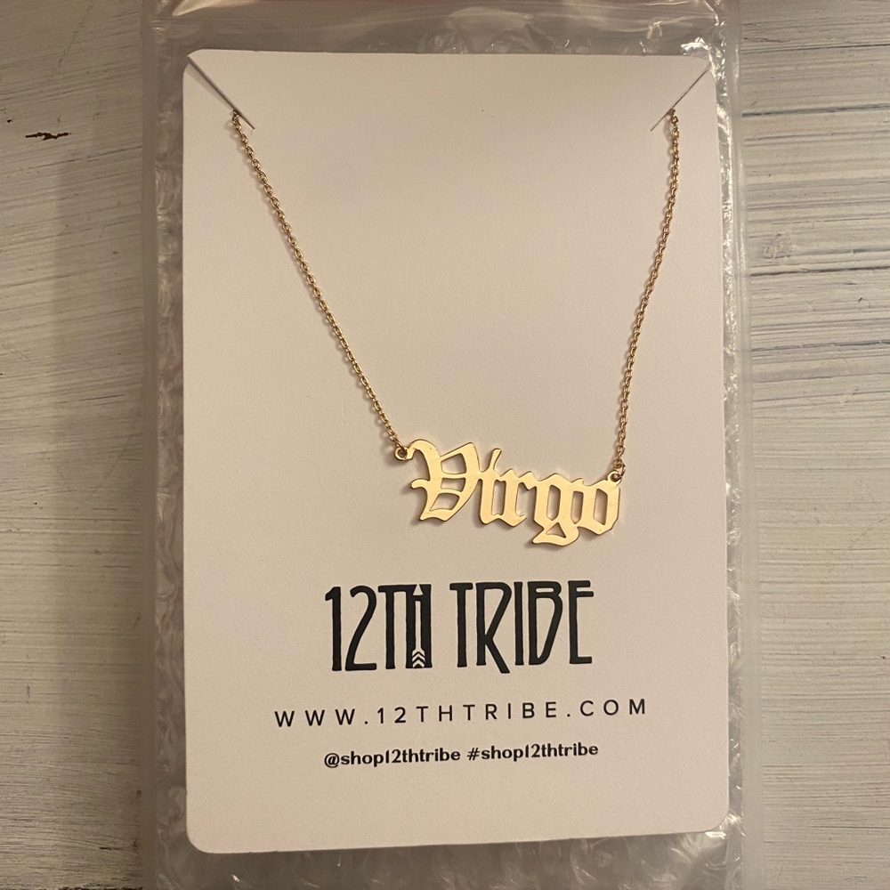 12th Tribe Gold Virgo Necklace